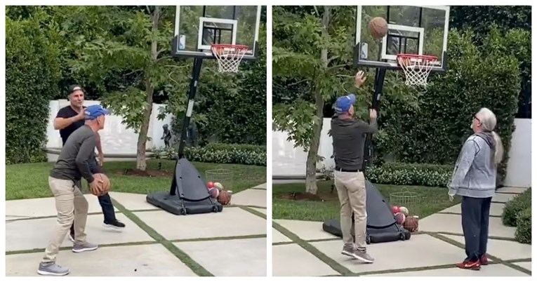 Snimka Brucea Willisa kako igra košarku u svom dvorištu oduševila obožavatelje