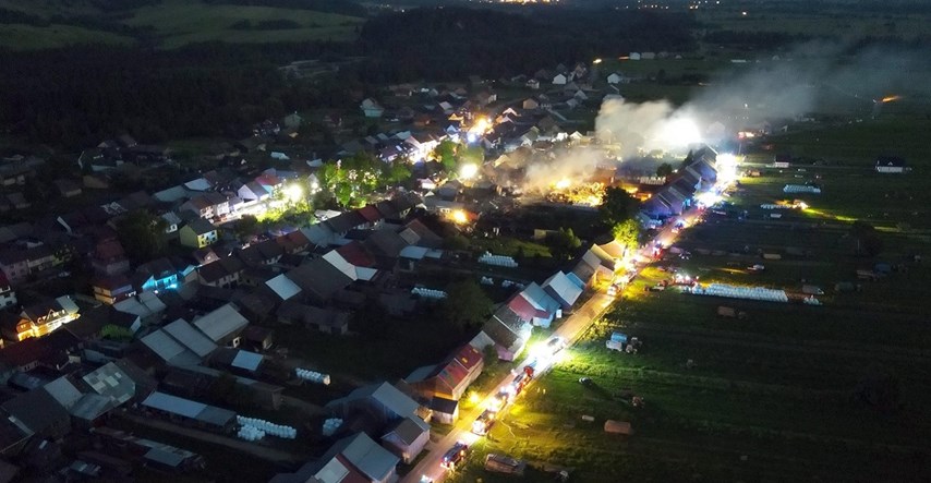 U požaru u Poljskoj uništeni deseci kuća, devet osoba ozlijeđeno