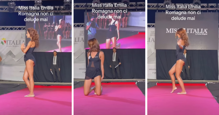 "Ovo sam ja na after partyju": Ples finalistice na izboru za Miss Italije postao hit