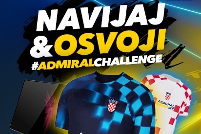 Pridruži se Admiral Fan Challengeu i osvoji nagrade za cijelu ekipu