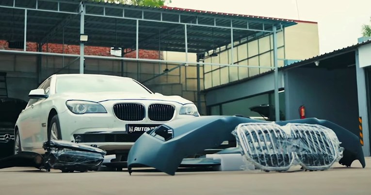 VIDEO Pogledajte kako je od stare sedmice napravio "novi" BMW