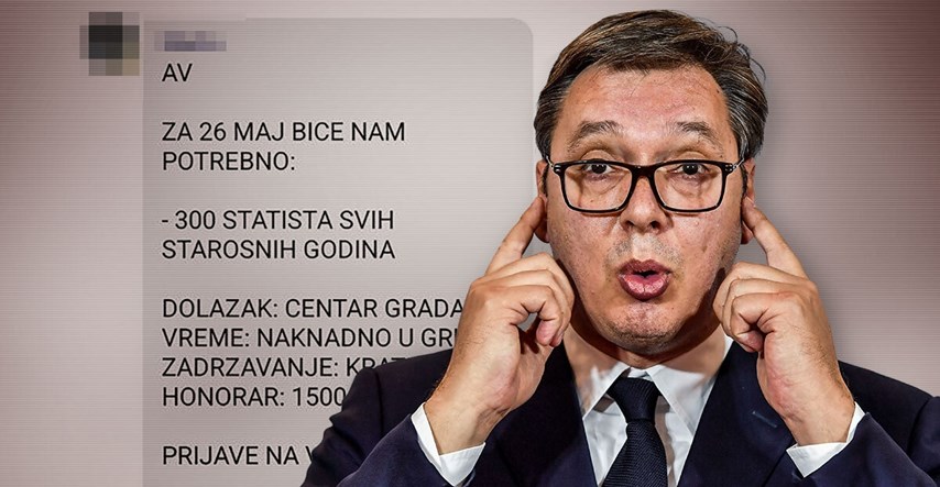 Vučić sprema invaziju sendvičara na Beograd: "Najveći skup ikad u Srbiji"