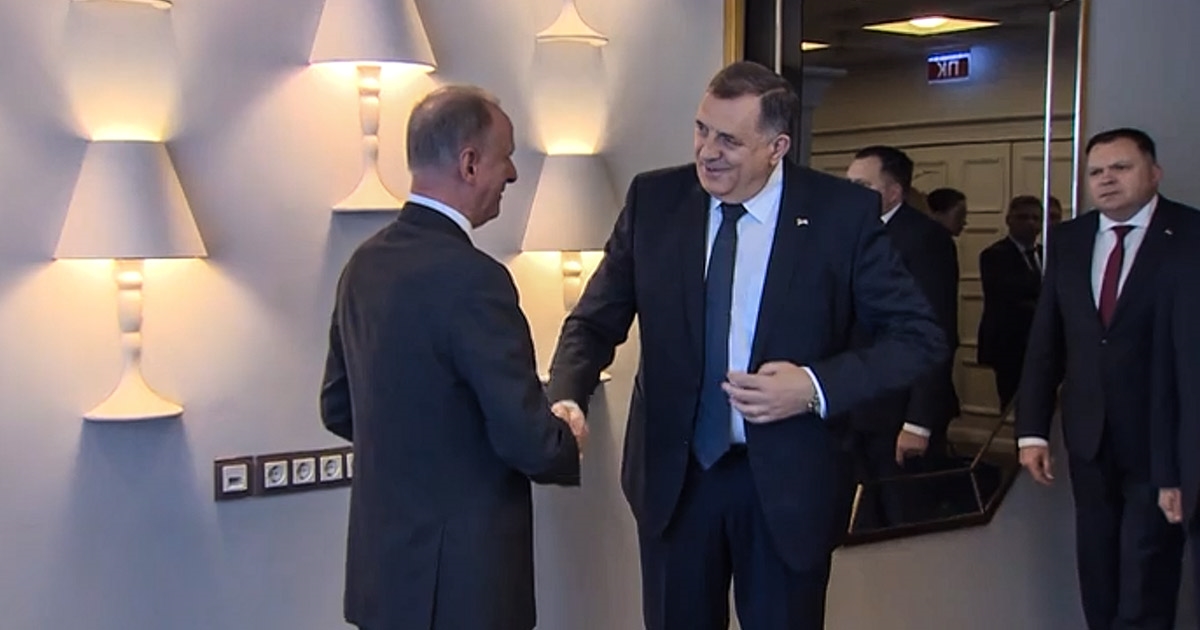 Dodik stigao u Moskvu, sastao se s jednim od najbližih Putinovih suradnika