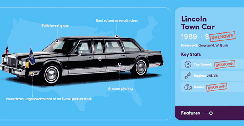 Sve limuzine američkih predsjednika: Pogledajte što su imale i koliko su koštale