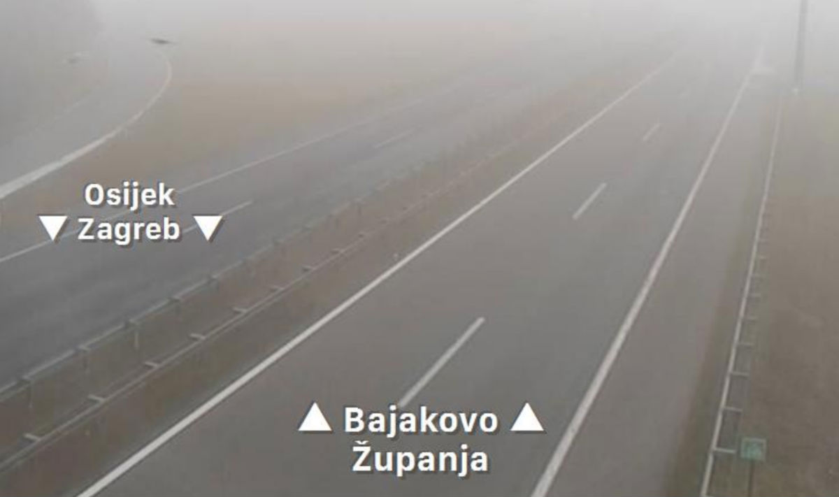 Kolnici su skliski, ima i magle, HAK poziva na oprez