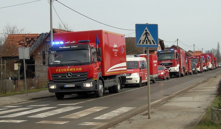 U Glinu stigao konvoj sa sto tona humanitarne pomoći iz Njemačke
