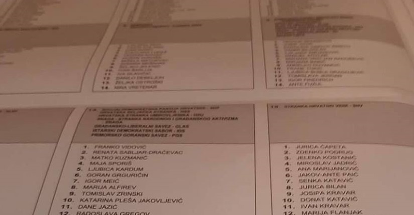 "Evo nas izabralo": Glasački listić iz Kaštela nasmijao 4500 ljudi