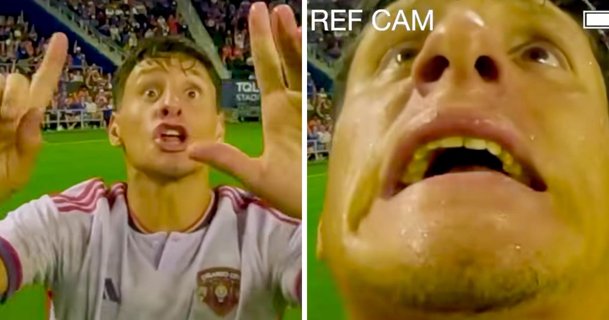 VIDEO Igrač je molio da ne dobije karton. Ovako to izgleda s kamere na sucu