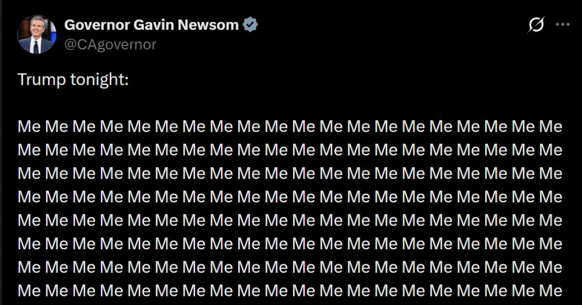 Ovo je reakcija guvernera Kalifornije na Trumpovo obraćanje naciji