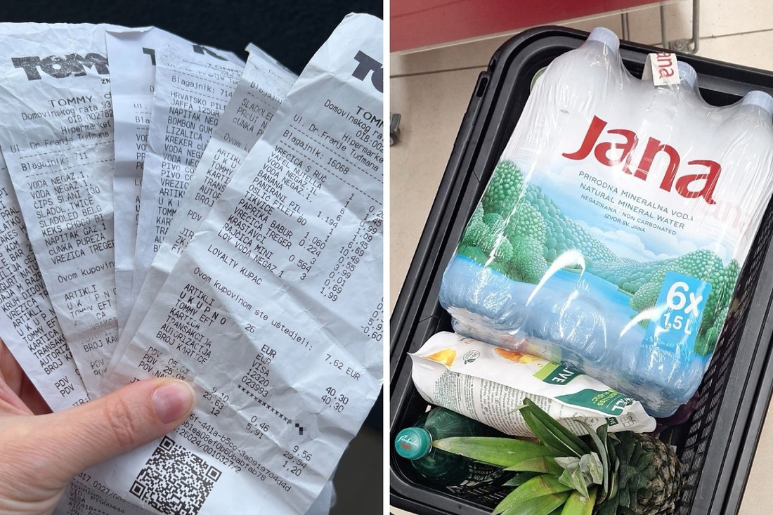 Bila sam na moru, sačuvala račune i usporedila cijene sa Zagrebom