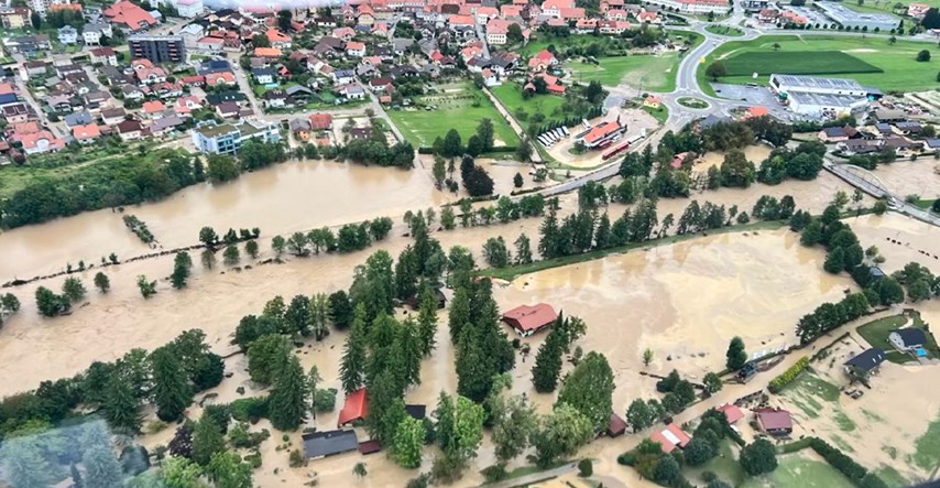 Slovenija: Hvala Hrvatskoj na pomoći u poplavama. Prvi ste poslali helikopter