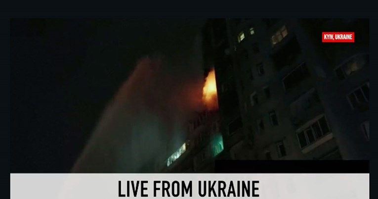 Rakete pale na dječju bolnicu u Kijevu, ima poginulih