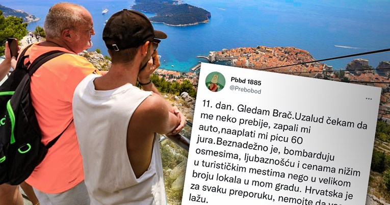 Hit objava: Srbin sam na odmoru u Hrvatskoj. 11. dan beznadno čekam da me prebiju