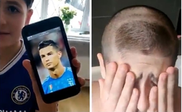 Otac ošišao sina i nasmijao milijune: "Samo je jedan Ronaldo"