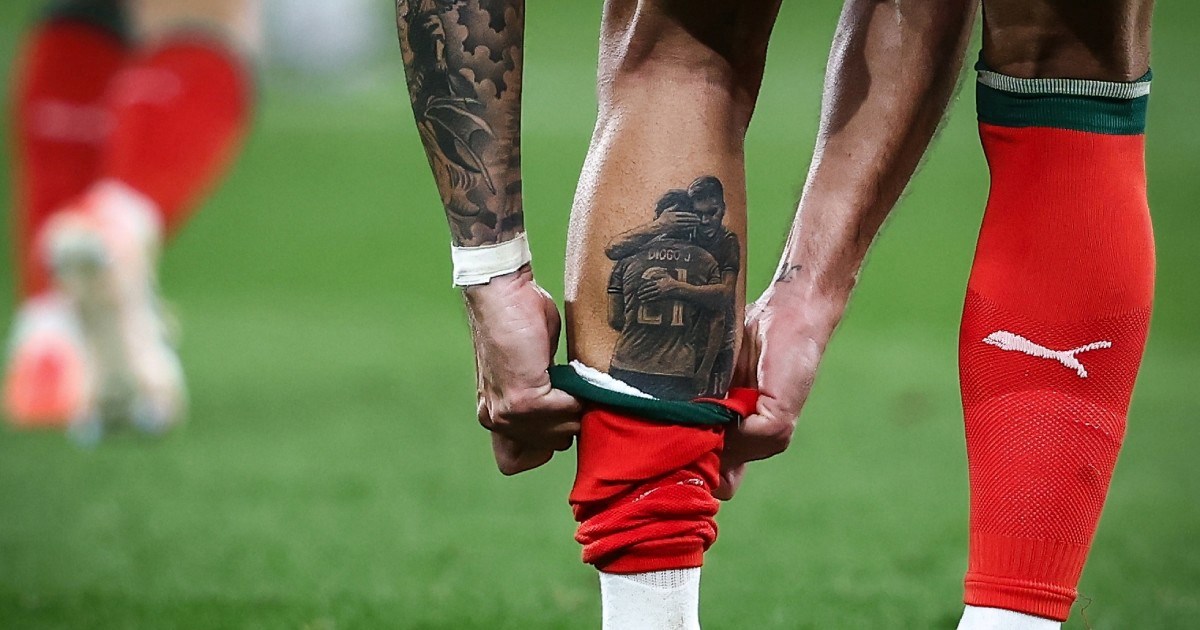 Zabio za pobjedu Portugala pa pokazao tetovažu posvećenu Diogu Joti