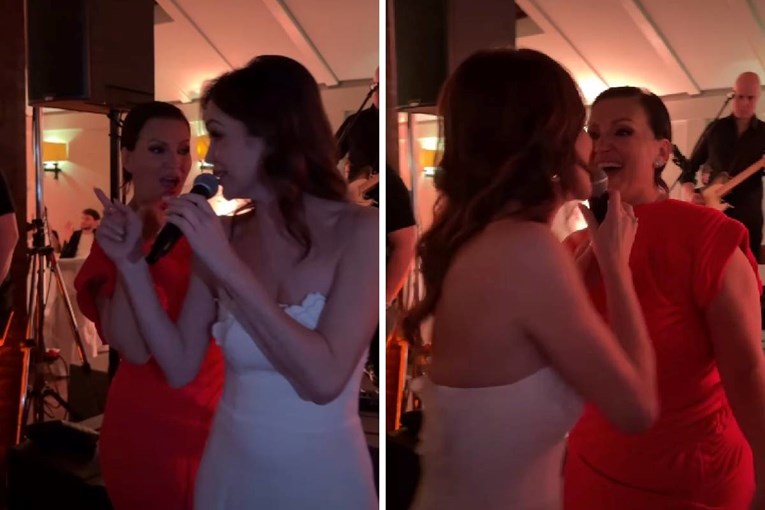 Severina i Nina Badrić zajedno zapjevale "Prijateljice" na rođendanu Andree Čermak