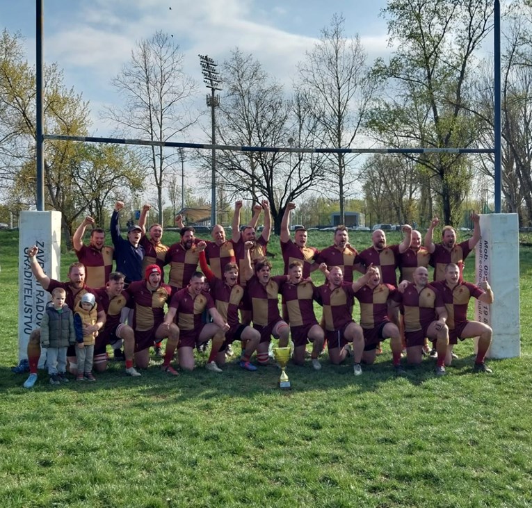 Mladost je prvak Hrvatske u ragbiju