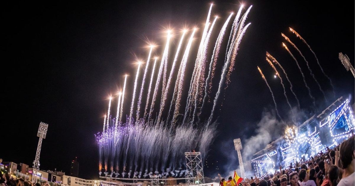 FOTO Treća večer Ultre u Splitu završila je vatrometom