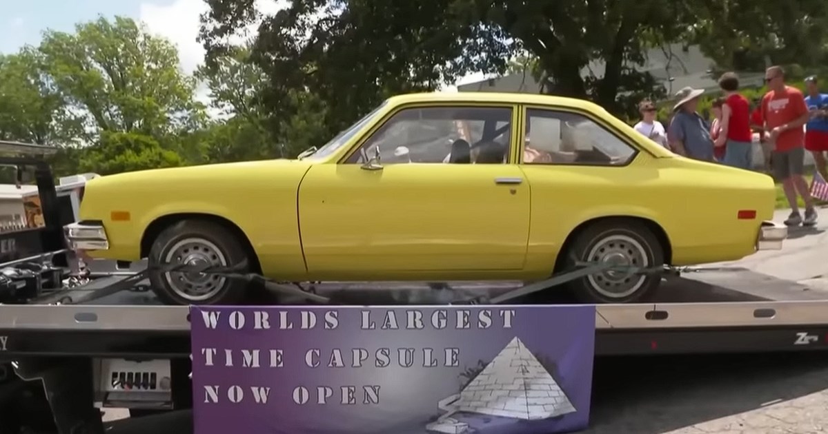 VIDEO Chevrolet Vega izronio iz vremenske kapsule nakon 50 godina