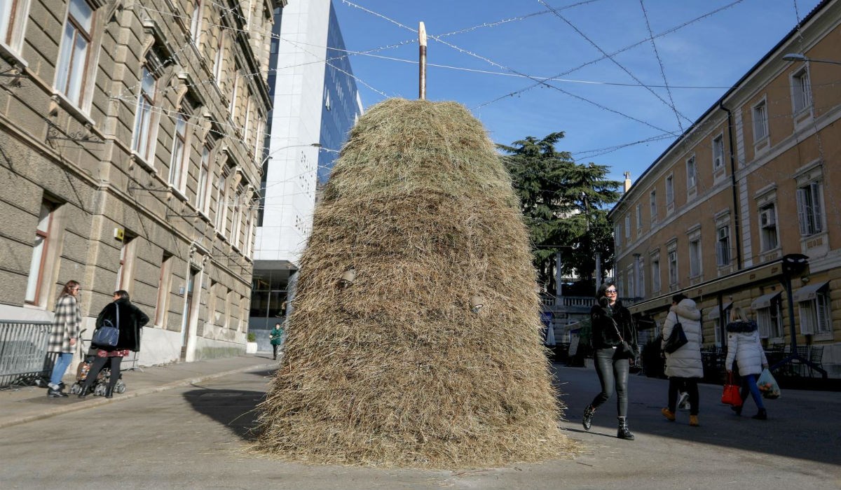 Otkriveno tko je zapalio sijeno u centru Rijeke