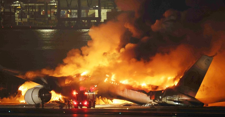 Snimke kontrole leta otkrile uzrok sudara aviona na aerodromu u Tokiju