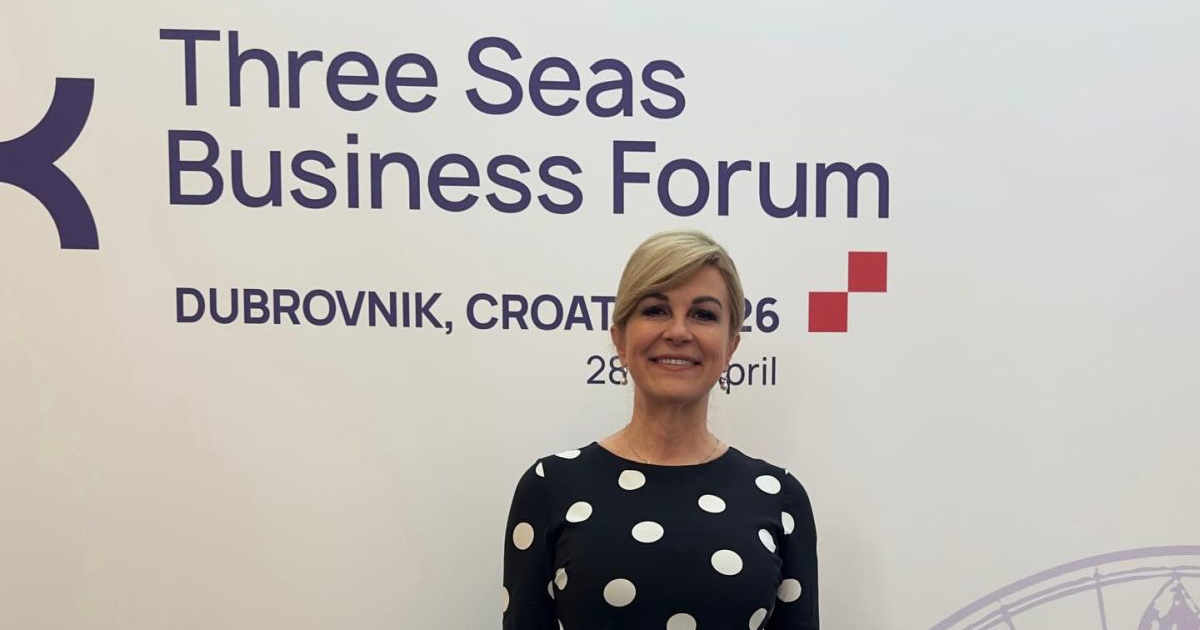 Kolinda: Nema boljeg mjesta za slavlje rođendana od moje bebe, Inicijative triju mora