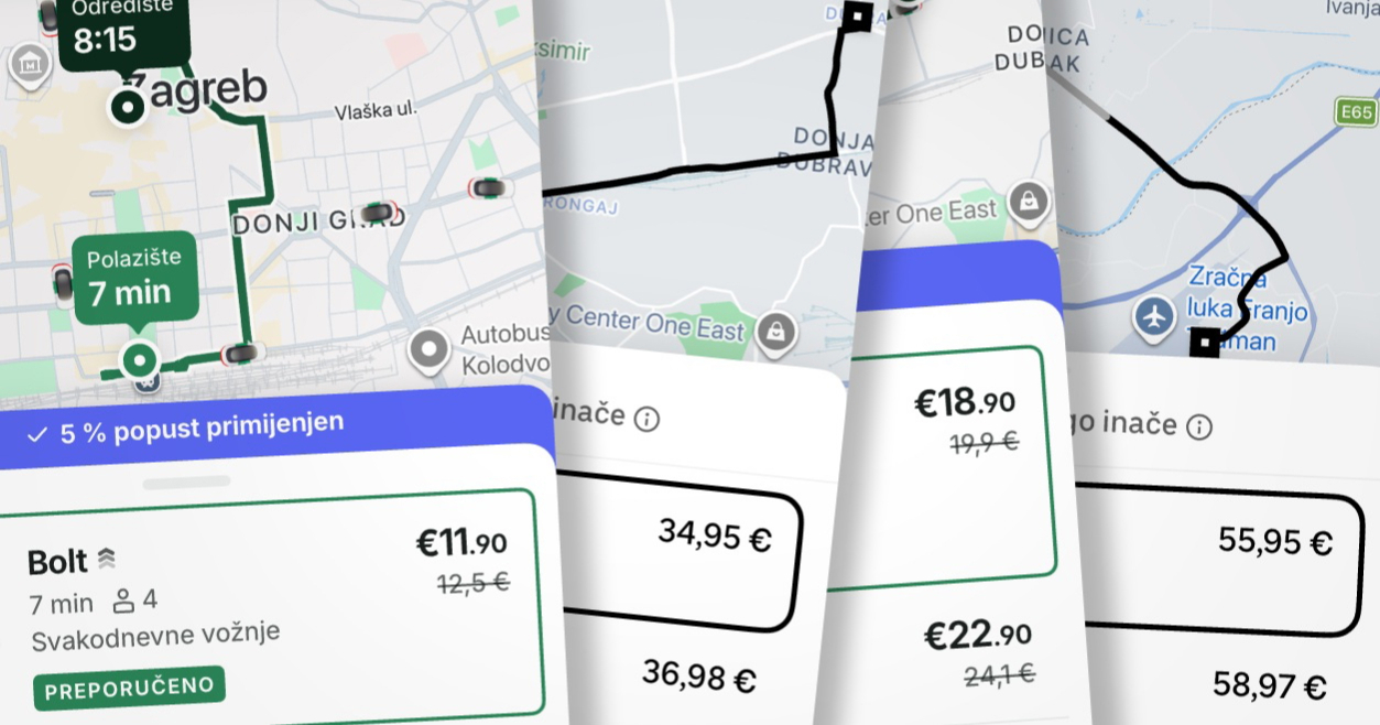 Provjerili smo cijene taksija u Zagrebu: Od centra do Dubrave i do 35 eura