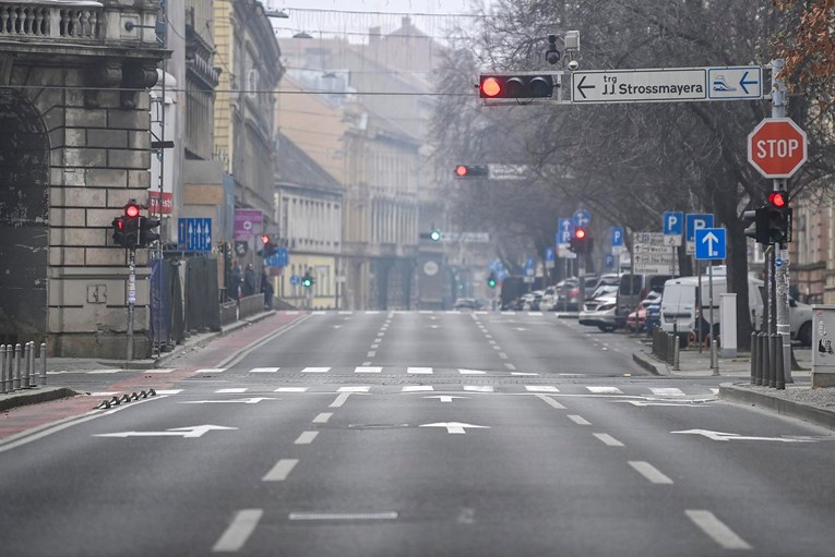 FOTO Ovako izgleda centar Zagreba na prvi dan 2025. godine