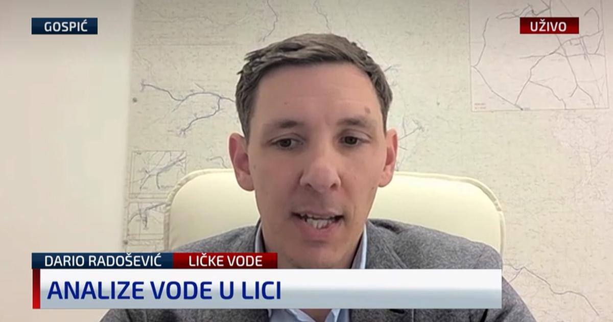 Voda u Gospiću prošla 73 analize. Šef Ličkih voda: Ispravna za piće