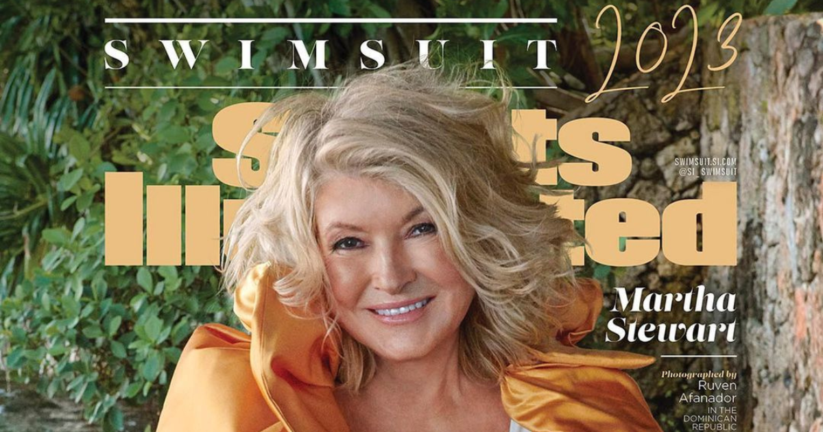 Martha Stewart najstarija je žena koja je pozirala za naslovnicu Sports Illustrateda