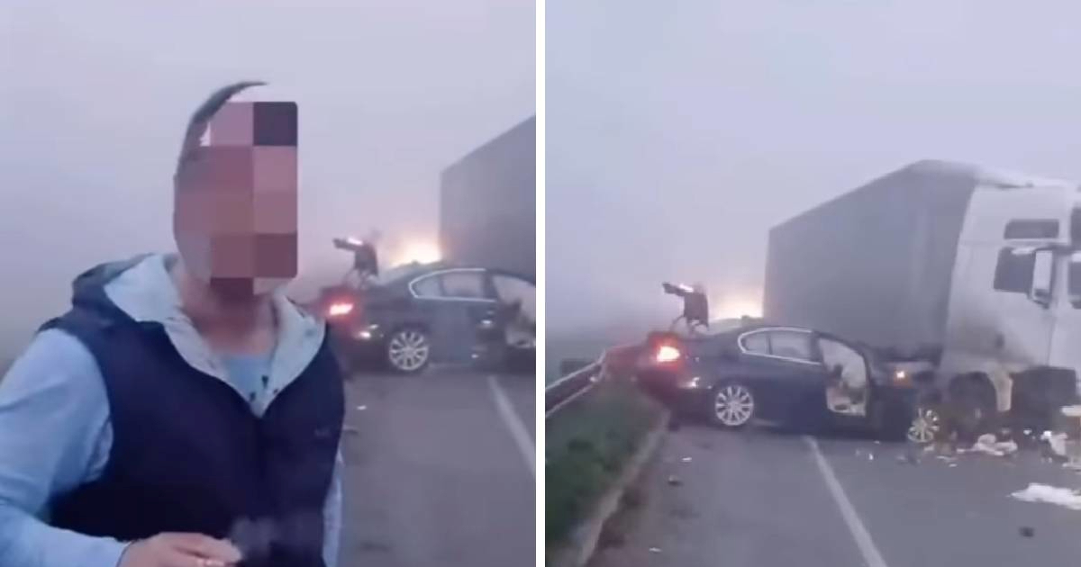 VIDEO BMW-om jurio po Srbiji, završio pod kamionom pa se hvalio. "Samo jako, brate"