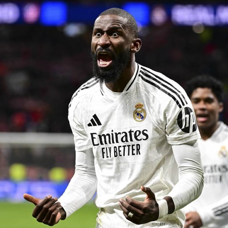 Pogledajte što je Rüdiger napravio tijekom slavlja Reala. As: Žalosno