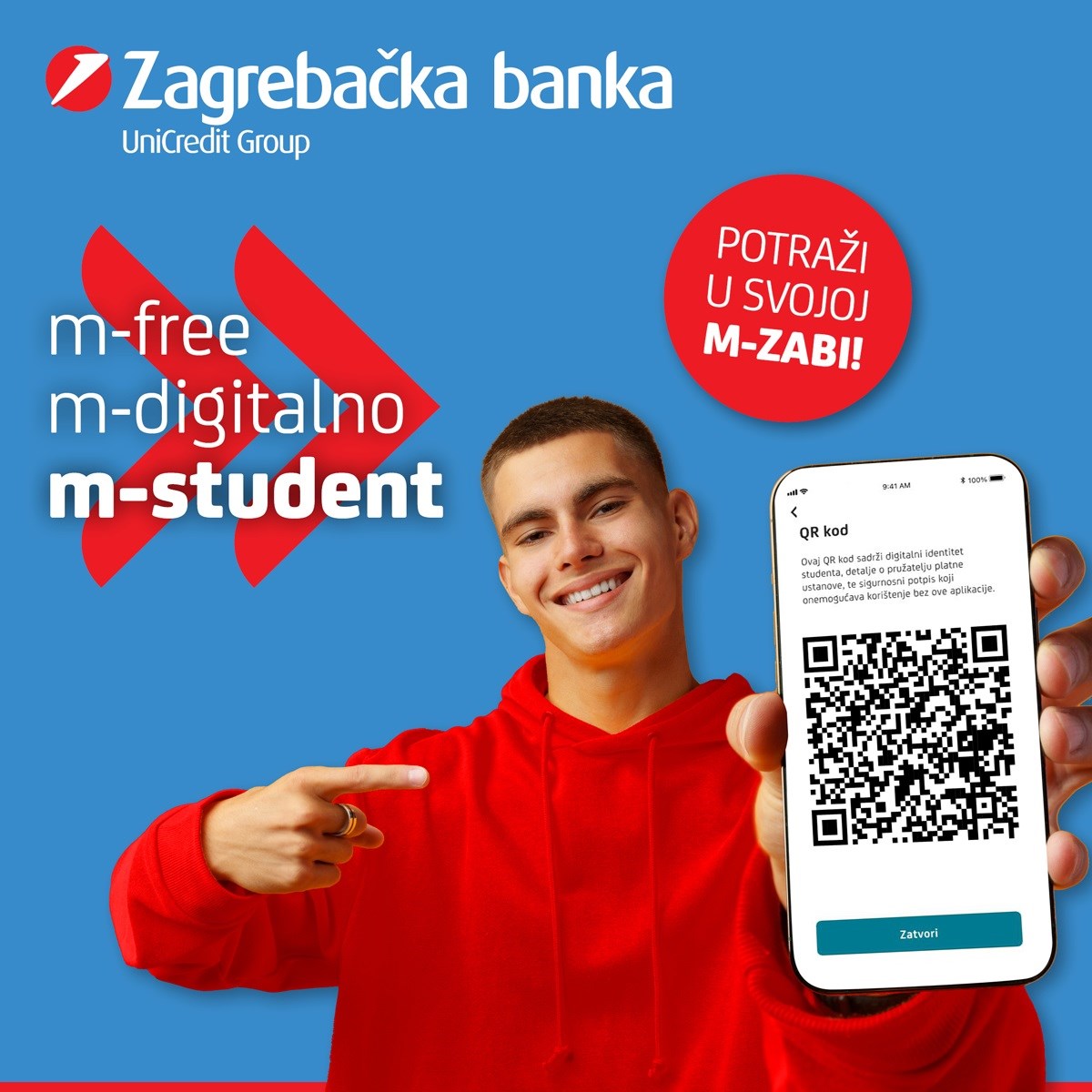 m-student Zabe – digitalno plaćanje u menzama uz brojne studentske pogodnosti