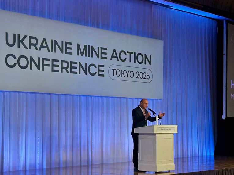 Grlić Radman u Tokiju: Hrvatska želi Ukrajini pomoći u razminiranju