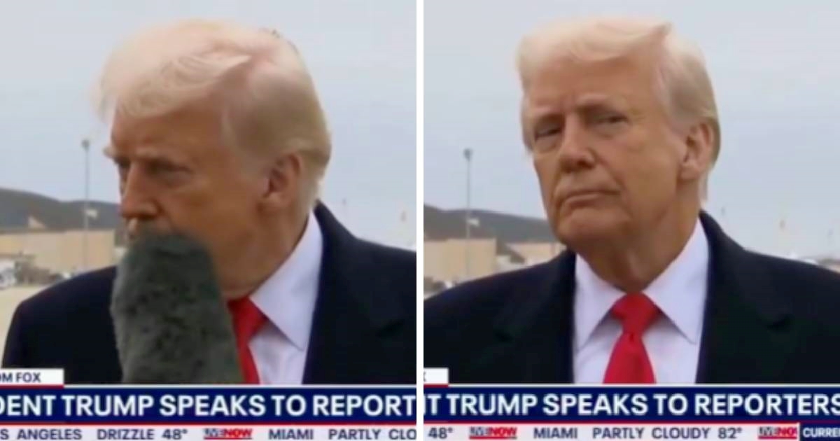 Novinarka udarila Trumpa mikrofonom u lice, njegovu reakciju mnogi komentiraju