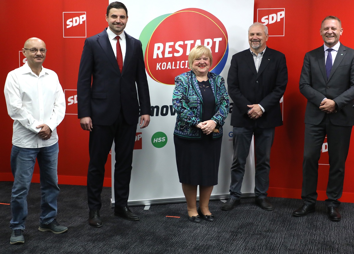 Bernardić i partneri predstavili koaliciju za izbore, zove se Restart