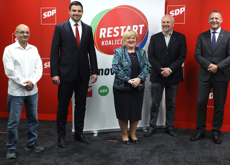 Bernardić i partneri predstavili koaliciju za izbore, zove se Restart