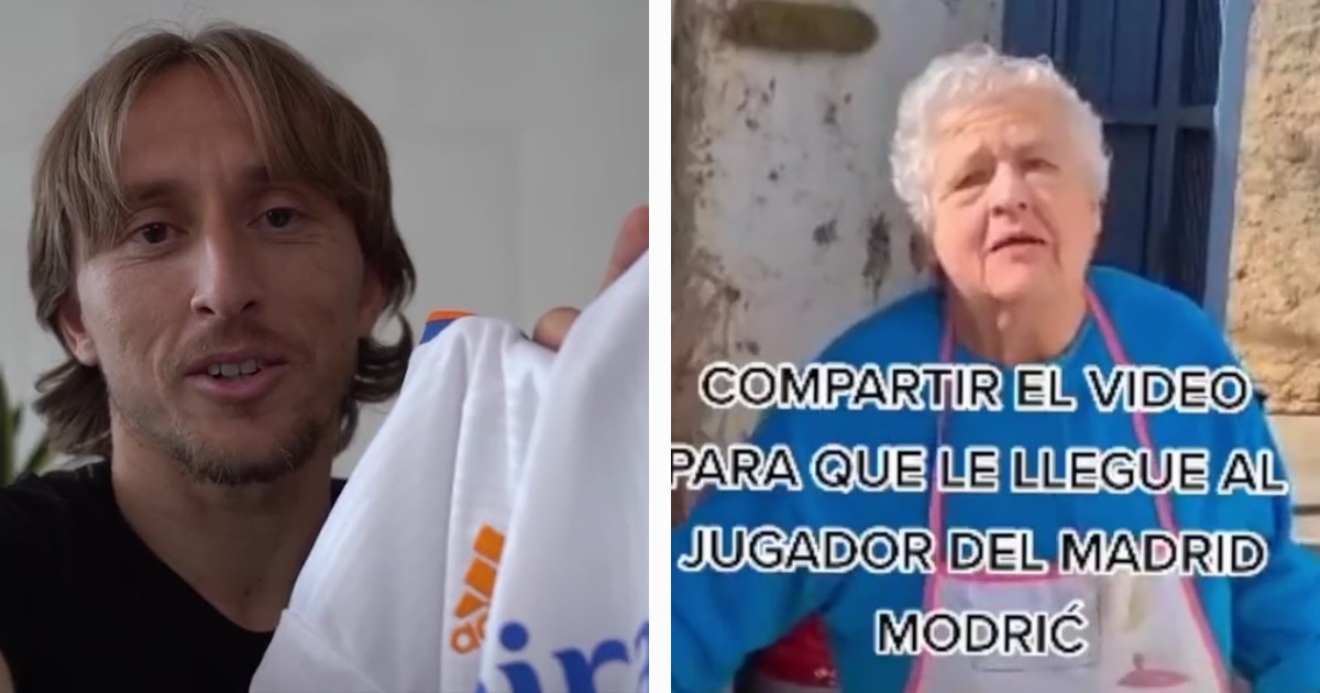 Modrić snimio video i poslao dar svojoj obožavateljici, 80-godišnjoj Španjolki