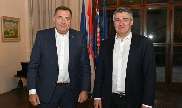 Milanović primio Dodika na Pantovčaku