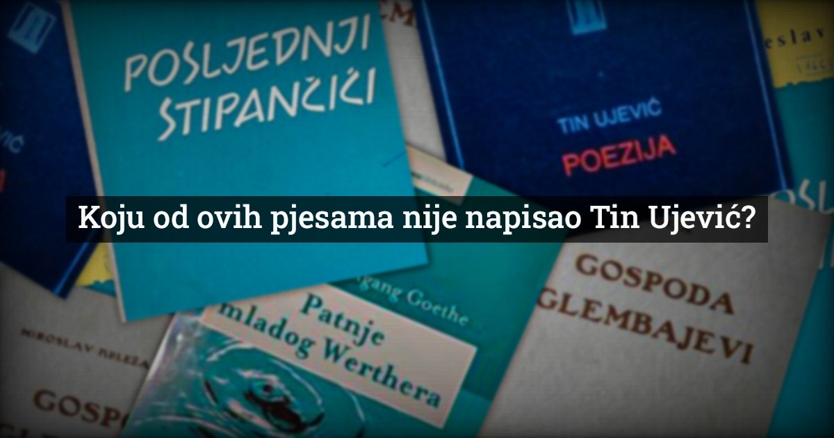 Sutra se na maturi piše esej. Znate li odgovore na ova pitanja iz književnosti?