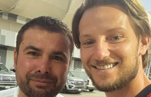 Legenda poznata po skandalima objavila selfie s Rakitićem: "Moj prijatelj i legenda"