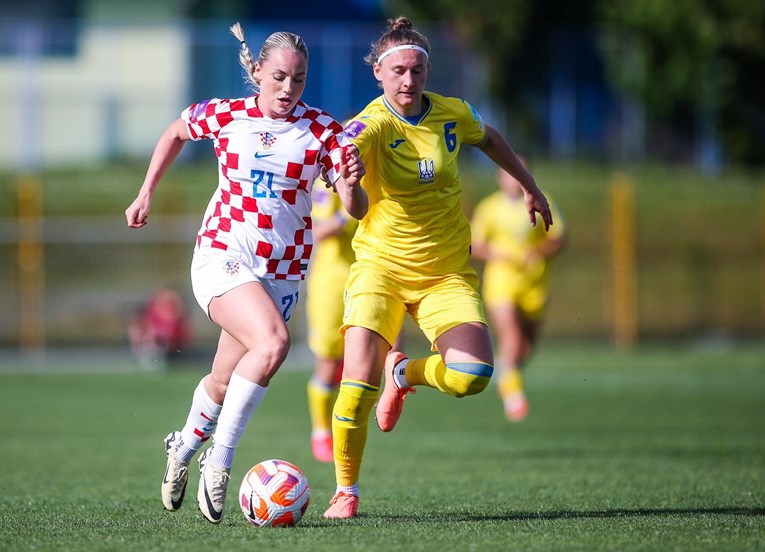 Najzgodnija hrvatska (i svjetska) nogometašica zaigrala u Zaprešiću protiv Ukrajine