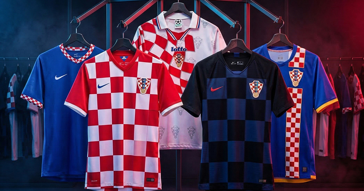 ANKETA Koji su vam dresovi hrvatske reprezentacije najljepši?