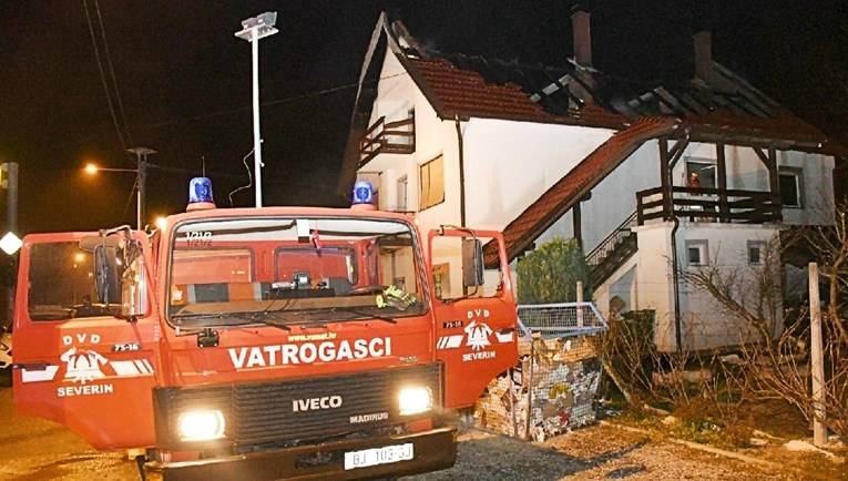 Poznat uzrok požara kod Bjelovara, majka i sin uspjeli pobjeći iz kuće