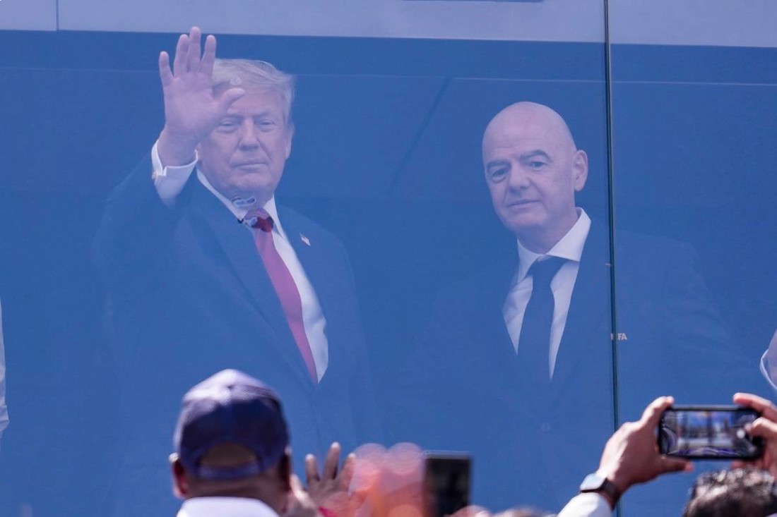 "Je li ovo dopušteno?": Trumpov potez u finalu SP-a izazvao brojne reakcije