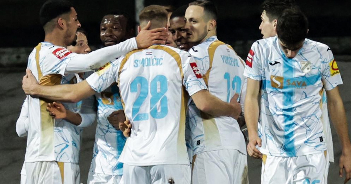 LOKOMOTIVA - RIJEKA 1:2 Rijeka dobila četvrtu u nizu, na dva boda je od 4. mjesta