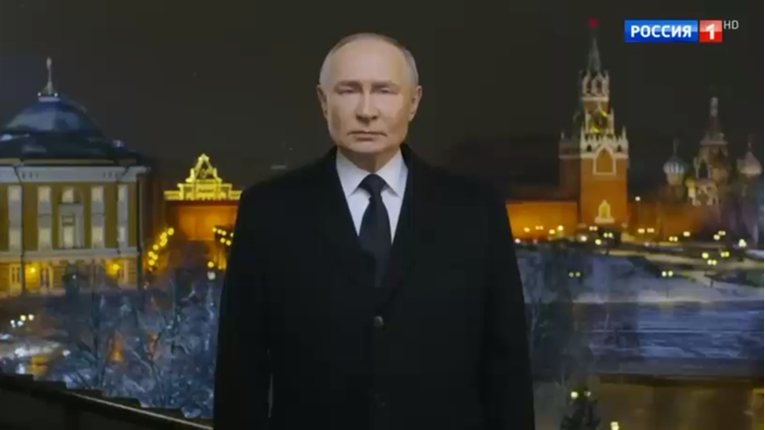 VIDEO Putin u novogodišnjoj poruci: Uvjeren sam u pobjedu velike Rusije