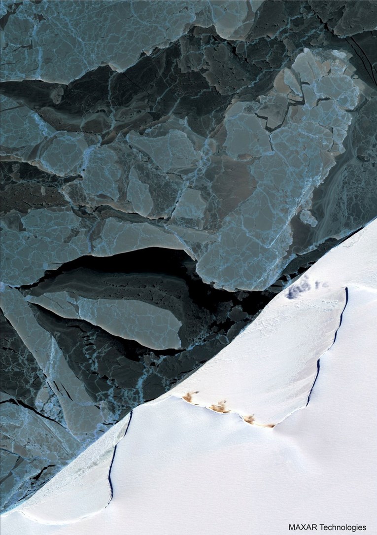 Nova karta otkriva skriveni svijet ispod leda Antarktike