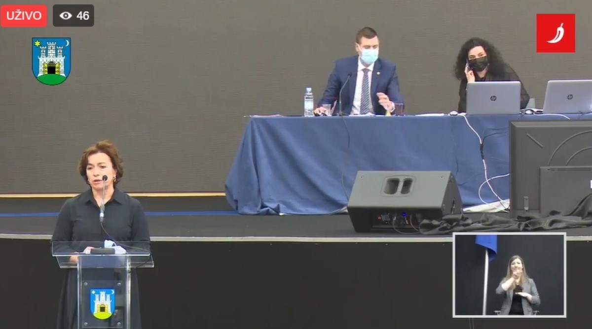 Održana prva sjednica zagrebačke Skupštine nakon Bandićeve smrti