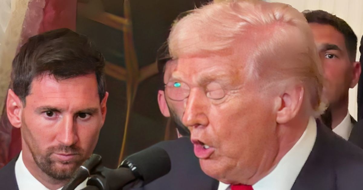 Trump i Messi se upoznali. Uslijedio je neugodan govor, pogledajte Messijevu facu